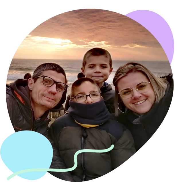 photo de famille d'Élie 