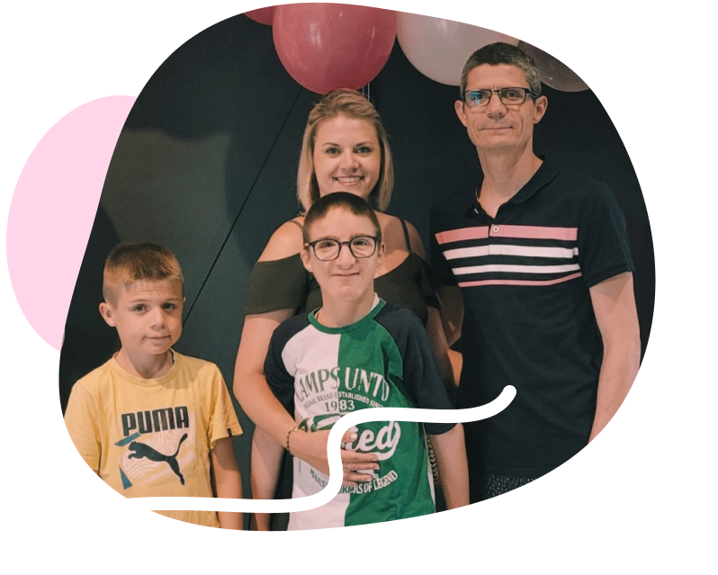 photo de famille d'Élie 