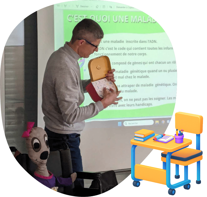 photo de famille d'Élie